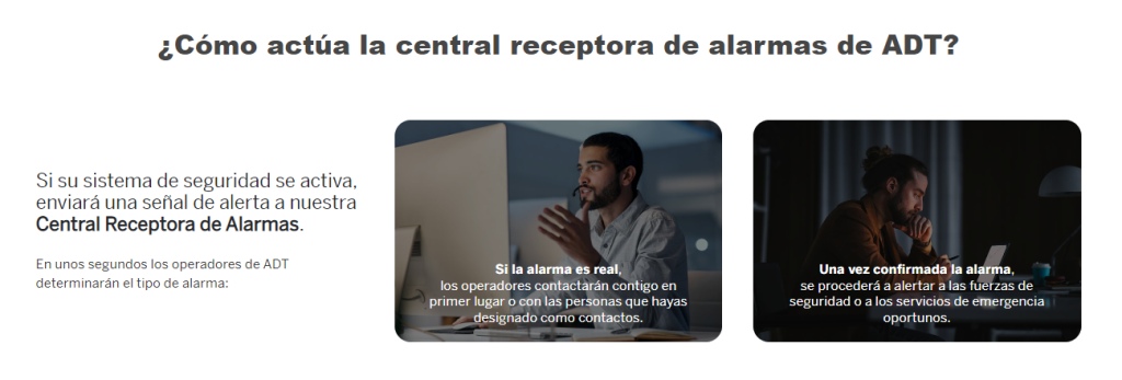 Alarmas de seguridad conectadas a Central Receptora de alarmas