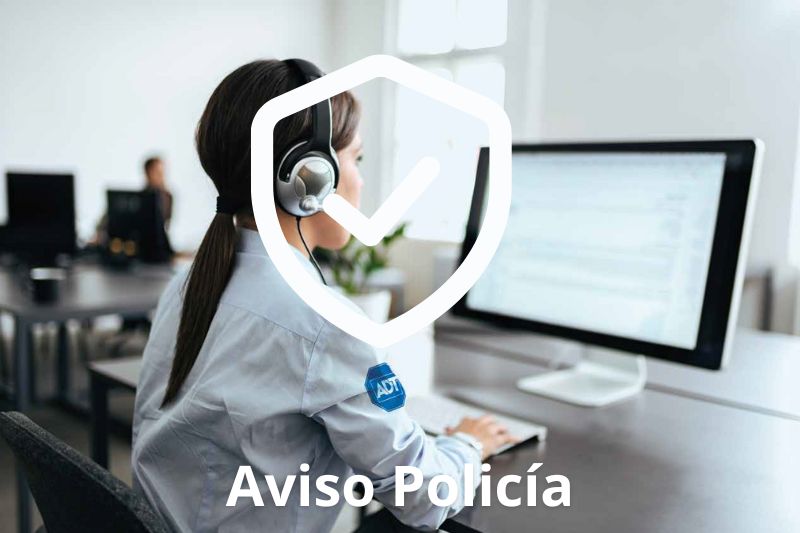 Alarma con aviso a policía