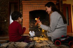 Alarma contra incendios en casa: protégete en invierno frente a estufas y chimeneas